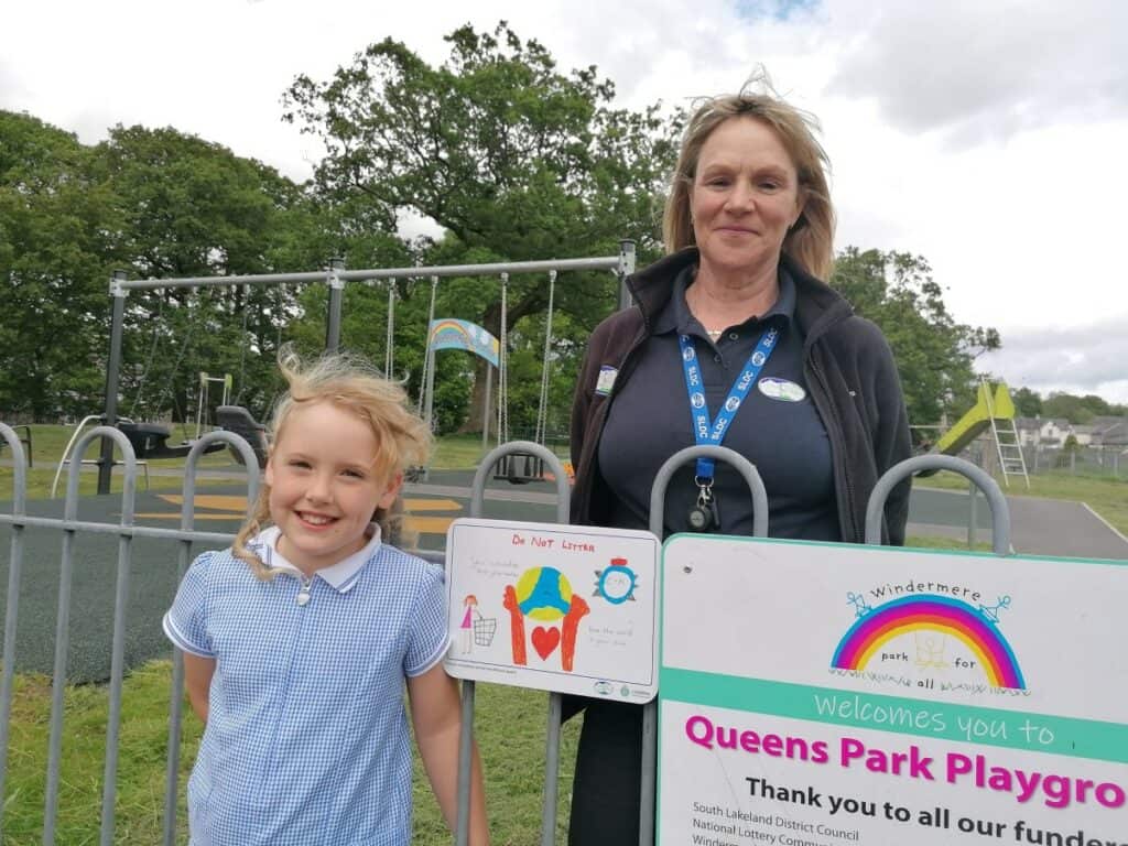 Ava Mitchell and Polly Straker, SLDC locality team leader