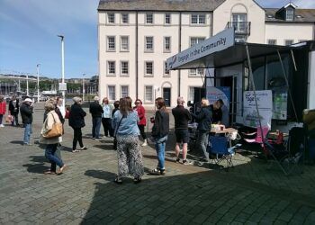 Cumbria Region Royal Pigeon Racing Association at Whitehaven habour