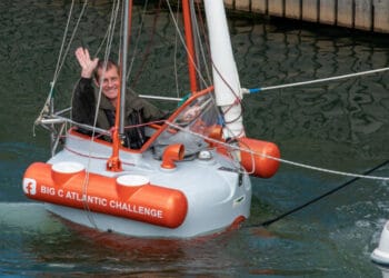 Whitehaven sea test for daredevil dad in world’s smallest boat