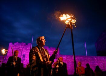 VIDEO: Beacons lit across Cumbria to mark Queen’s platinum jubilee