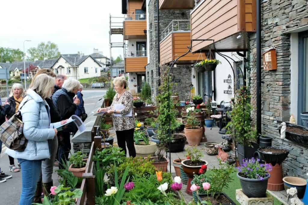 Cumbria in Bloom judges at a training day