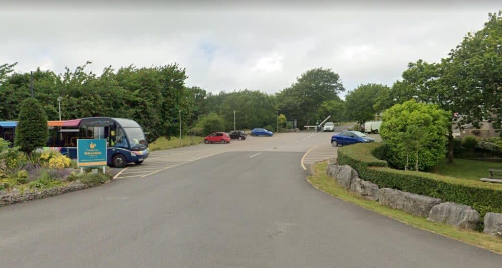 Holgates Caravan Park, near Silverdale. Picture: Google Maps