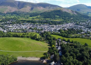 In pictures: Keswick from the air