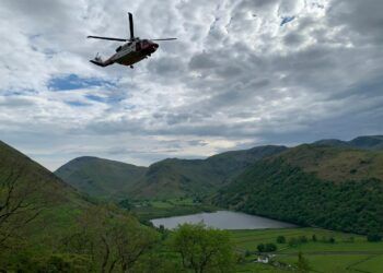 Woman airlifted to hospital following 30m fall