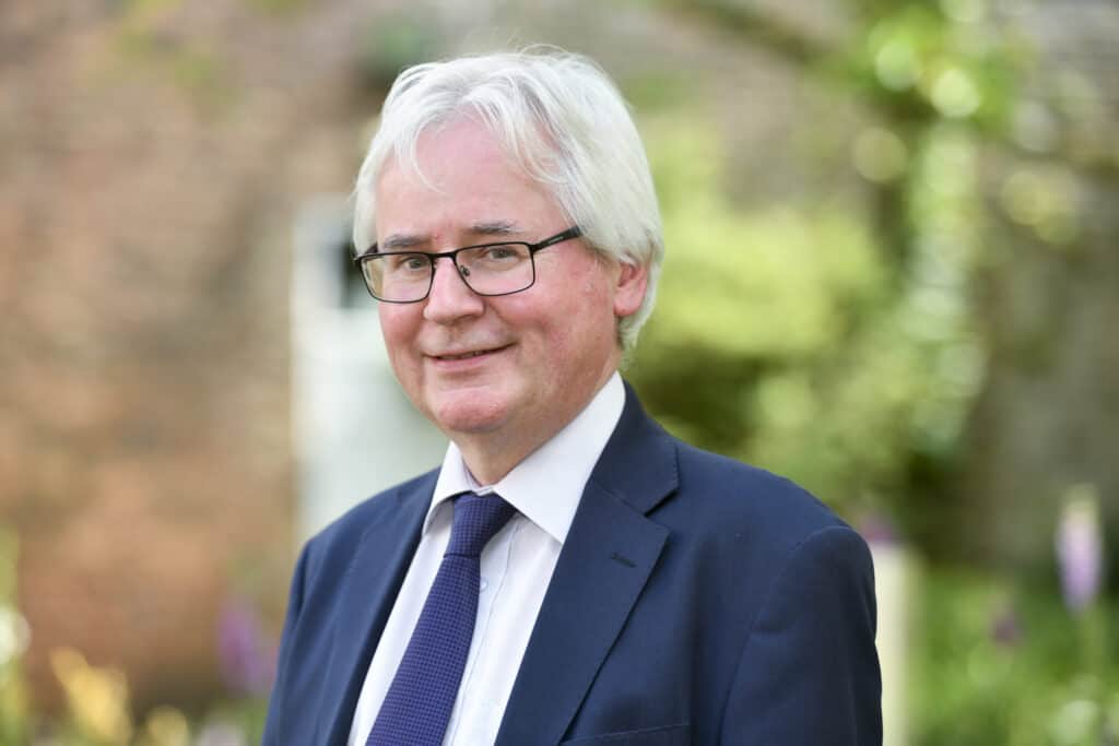 Councillor Stewart Young, Leader of Cumbria County Council. 