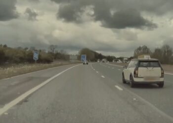 VIDEO: Dangerous driver on M6 caught on camera
