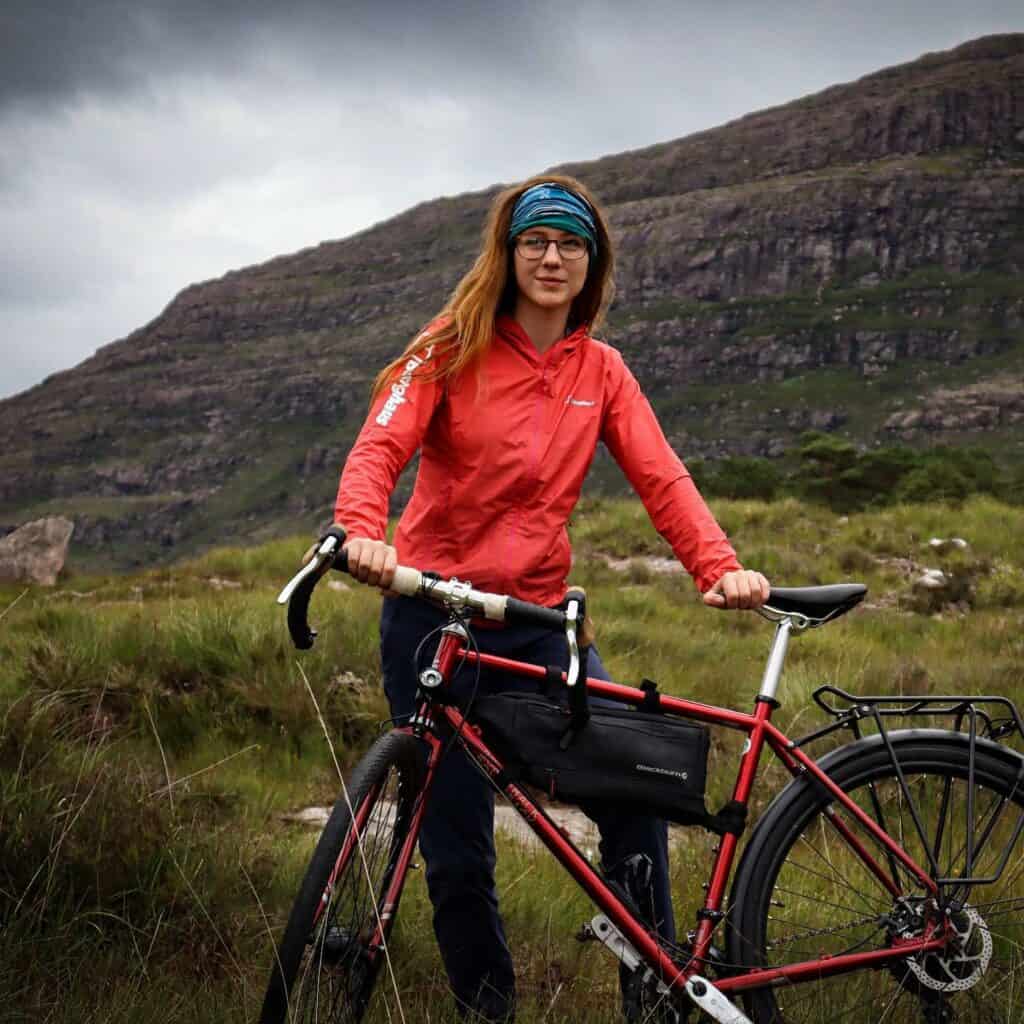 Anna Taylor will cycle, run and walk between the 100 Mountain Rock routes in Scotland, England and Wales