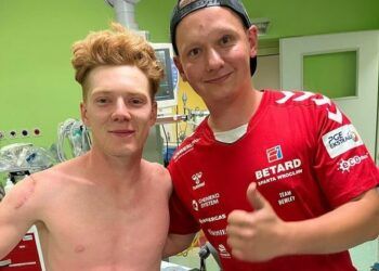 VIDEO: Dan Bewley ends up in hospital after speedway crash
