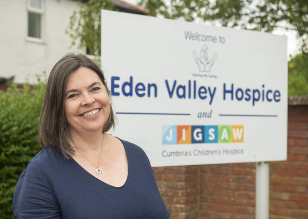 Eden Valley Hospice Julie Clayton Chief Executive Eden Valley Hospice 12th July 2022 Photograph Jonathan Becker