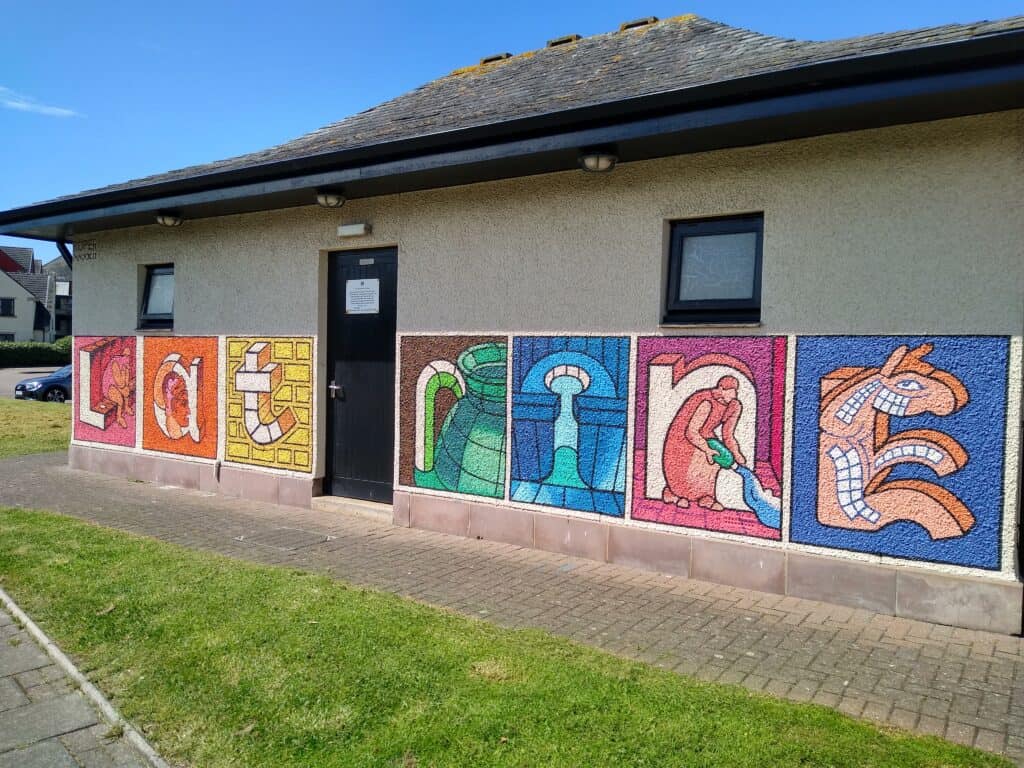 Maryport's public toilets have had a vibrant make over