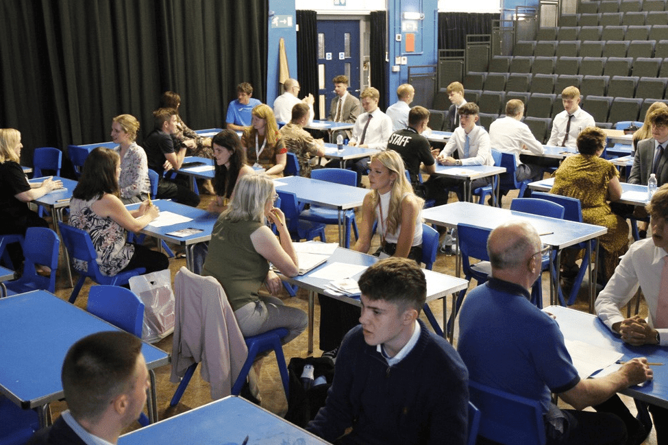 Students from William Howard School taking part in mock interviews conducted by Cumbrian employers at an event organised by charity and training provider Inspira on Monday (July 11) as part of its Link progra