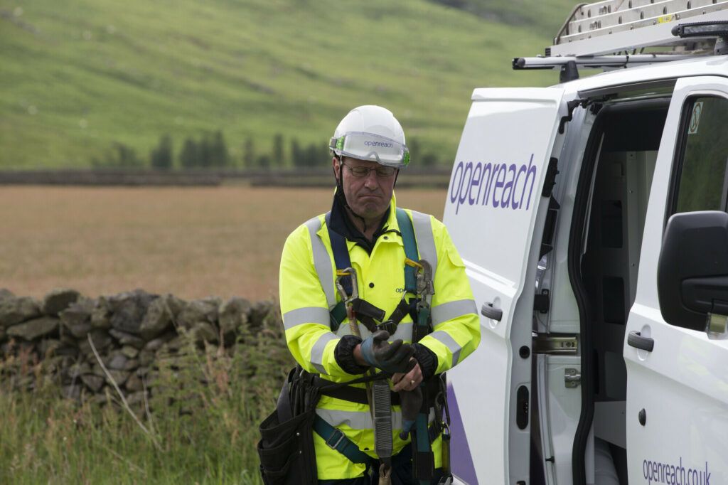 Openreach engineer