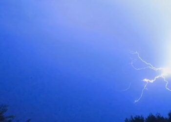 WATCH: Lightning captured in slow motion over Cumbria