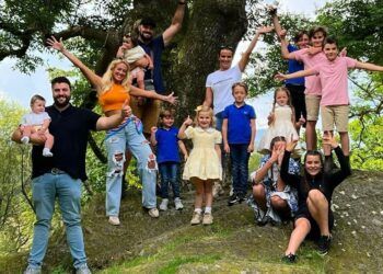 Tyson Fury enjoys Lake District break with wife Paris and family