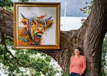 Cumbrian artist brings art out into the wild