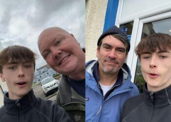 Emmerdale’s Paddy, Cain and Rhona visit West Cumbria