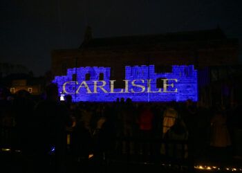 Carlisle lights up as City of Lights event gets underway