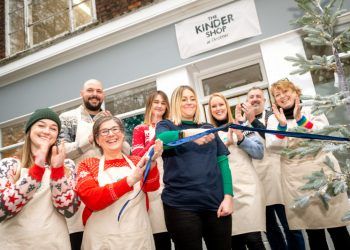 Spreading kindness in time for Christmas at the Kinder Shop