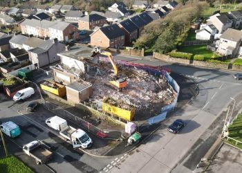 VIDEO: End of an era as once popular West Cumbrian pub demolished