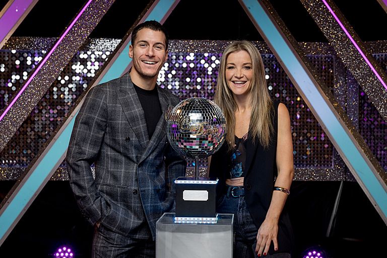 Helen Skelton and Gorka Marquez. Picture: BBC