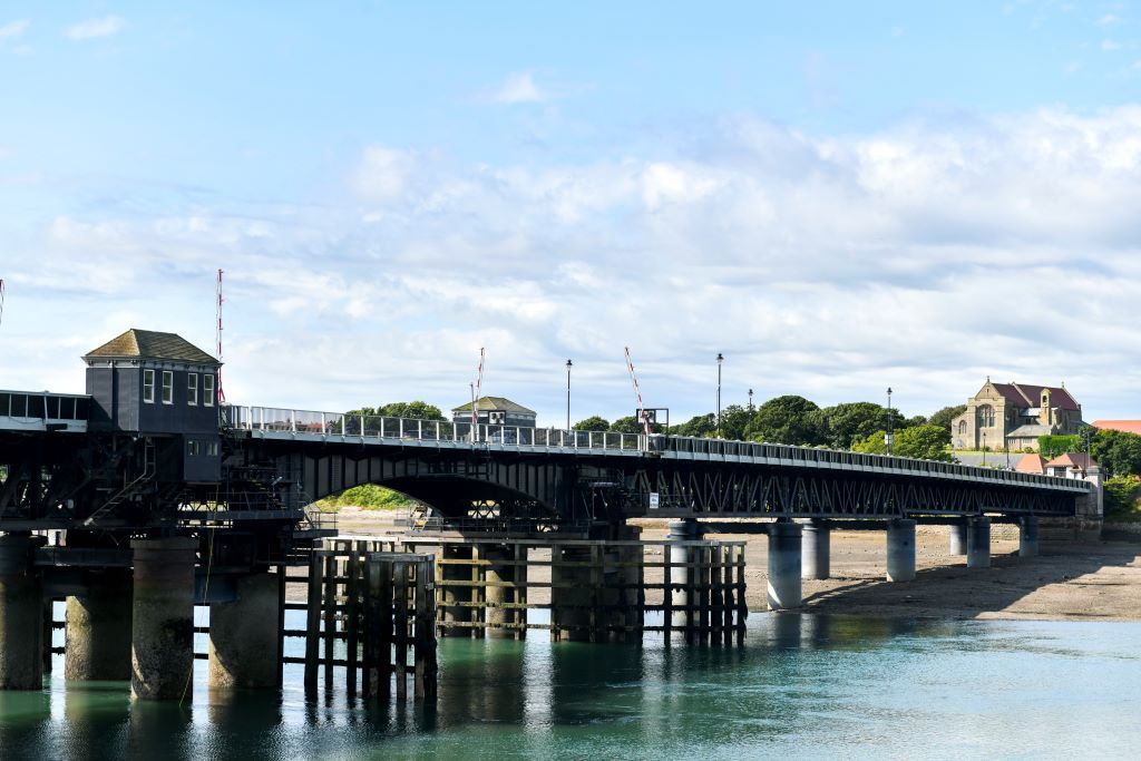 Jubilee Bridge in Barrow