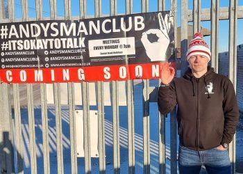 Blue Monday? It’s okay to talk – join Andy’s Man Club in West Cumbria