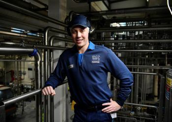 More than a coffee break for apprentice Cameron Sealby at Cumbria’s Nestle