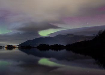 Northern Lights dazzle lucky viewers across Cumbria