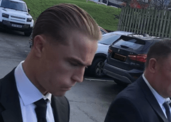 Football ace given prison warning after admitting assault on social club doorman