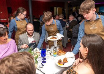 Cumbria Food Awards guests dig deep for foodbanks