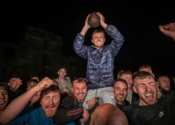 In pictures: Uppies victorious in first Uppies and Downies game of 2023
