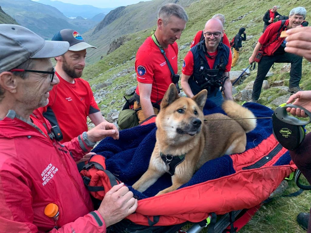 Lake District mountain rescue team come to aid of injured and exhausted