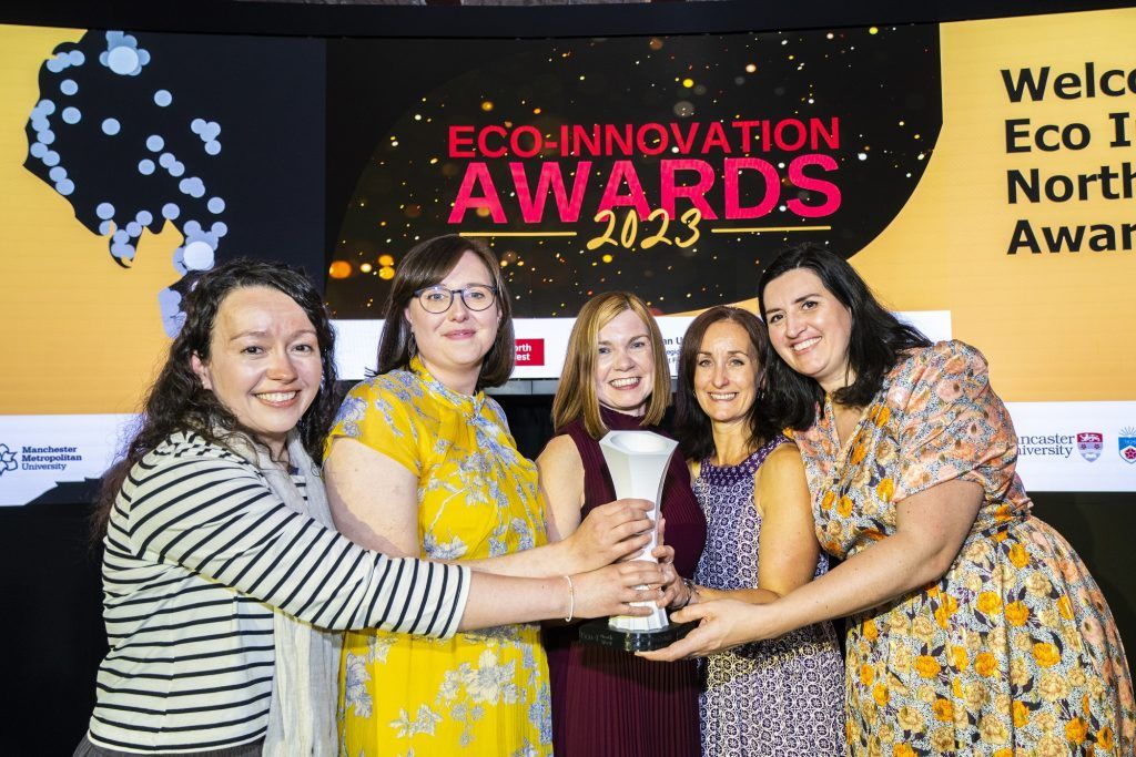 The Rebuild Site CIC, winners of ‘Most promising new business’ at the Eco-I North West Awards 