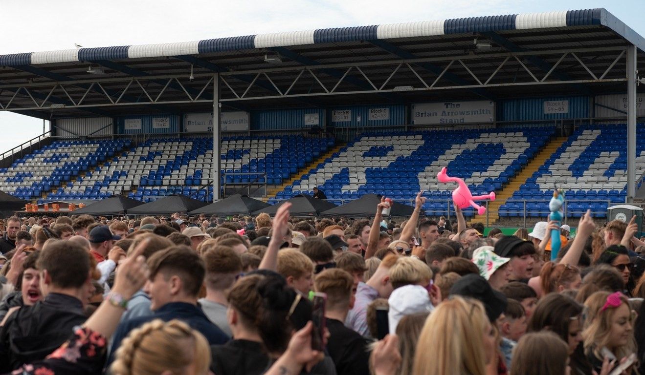 Barrow AFC announces huge headliners for Party on the Pitch music ...