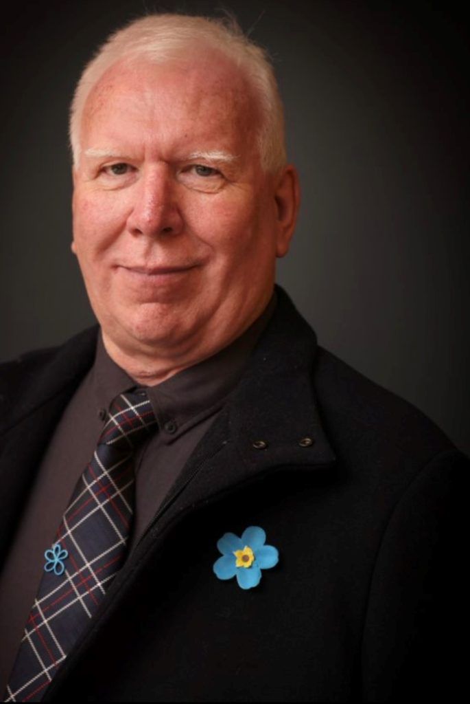 Peter Jones from Carlisle lives with vascular dementia,