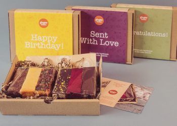 The award winning gluten-free mixed tray by the Ginger Bakers
