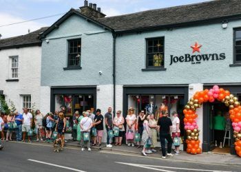 Shoppers queue from 6am to be first inside new Joe Browns Lake District store