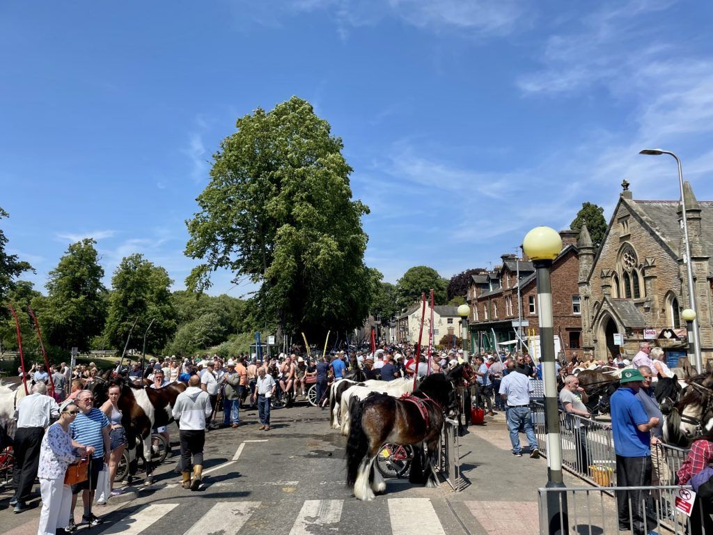 Thousands gather for Appleby Horse Fair