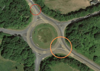 Left lane or right lane? Cumbrian roundabout causes national confusion