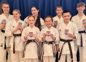 Eight Cumbrian youngsters selected to compete overseas in karate championship