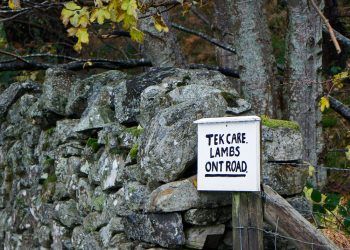 Cumbrian warning sign keeps Cumberland dialect alive