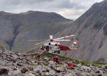 Walkers trapped for 24 hours in Lake District gill saved by mountain rescue