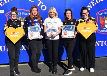 Carlisle United team up with Eden Valley Hospice for Christmas