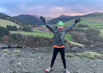 Nine-year-old completes year-long run challenge