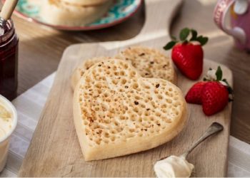 sweet-deal:-cumbrian-bakery-creates-heart-shaped-crumpets-for-aldi 