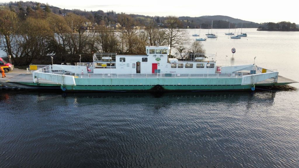 Windermere Ferry out of action for five weeks for inspection ...