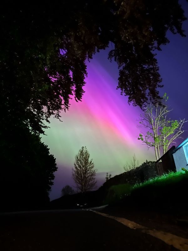 Walking home from work from the Lodore Falls. Picture: Cameron Twiss