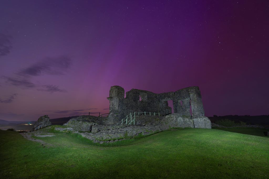 Kendal Castle at 3am. Picture: Jonny Gios