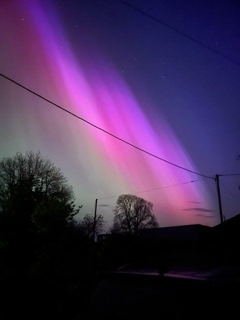 From Paul Flynn's back garden in Church Brough